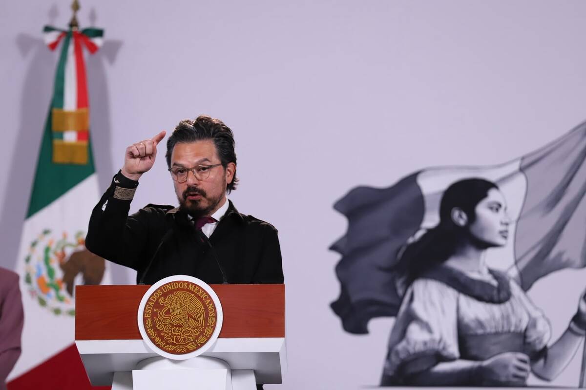 Zoé Robledo reiteró su solidaridad con las familias de los bebés fallecidos en Durango. | Foto: Octavio Hoyos