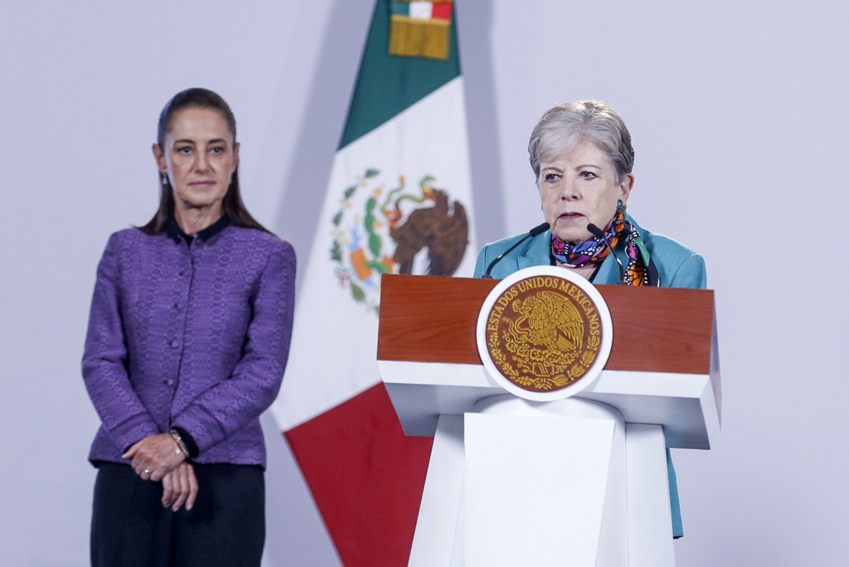 Alicia Bárcena presentó los avances de la Semarnat en lo que va del sexenio. | Foto: Araceli López