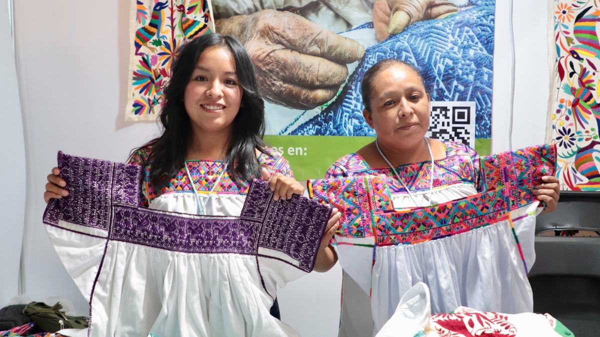 Artesanos hidalguenses estrenan pabellón de 6.5 millones en la Feria San Francisco. (Cortesía OEEH)