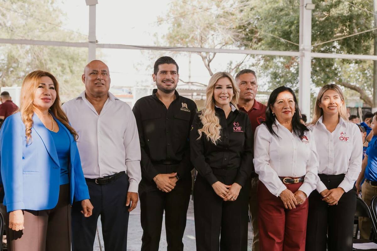 Beto Granados y Anita de Granados encabezaron el arranque del Programa de Desayunos Escolares 2026-2027 en Matamoros.