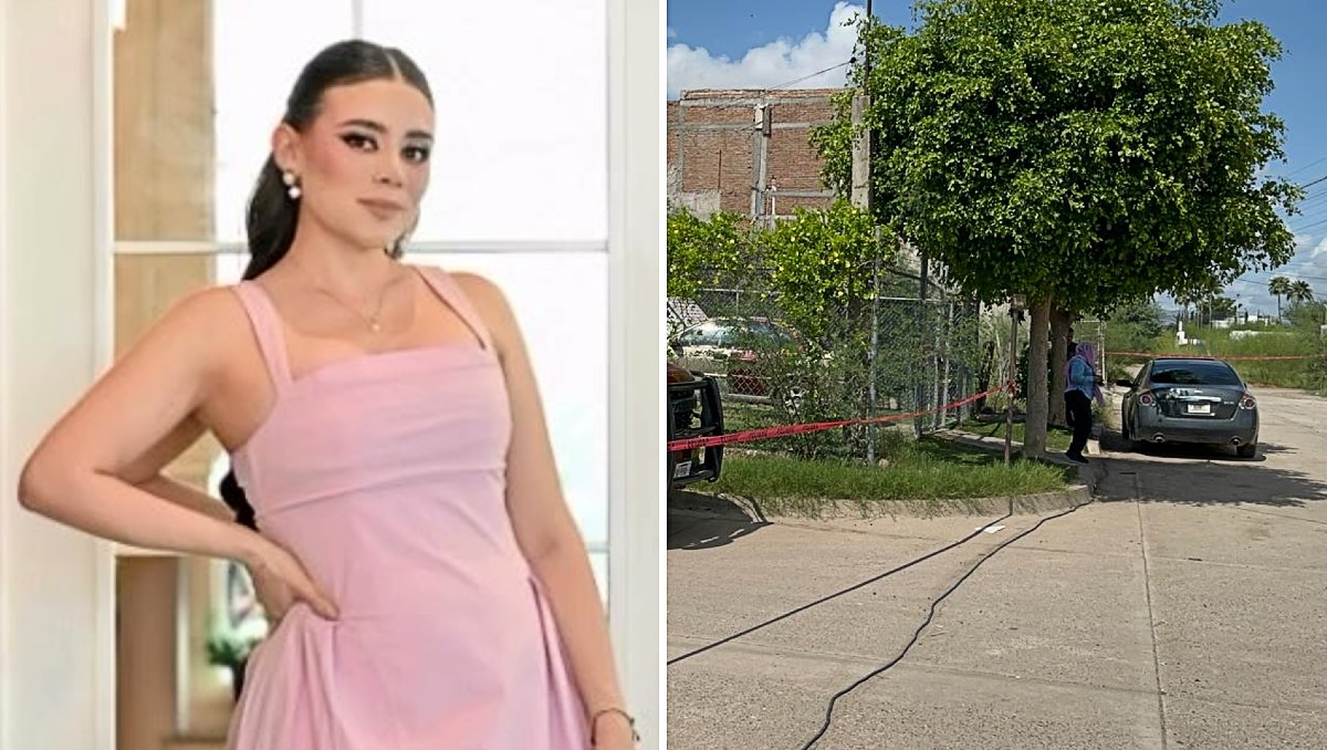 Una cámara de seguridad captó el ataque contra Fernanda Gastélum en Los Mochis, Sinaloa. | Foto: Especial