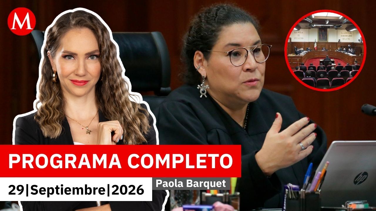 Nuevo choque entre Lenia Batres y ministros de la SCJN | Paola Barquet, 29 de septiembre de 2026