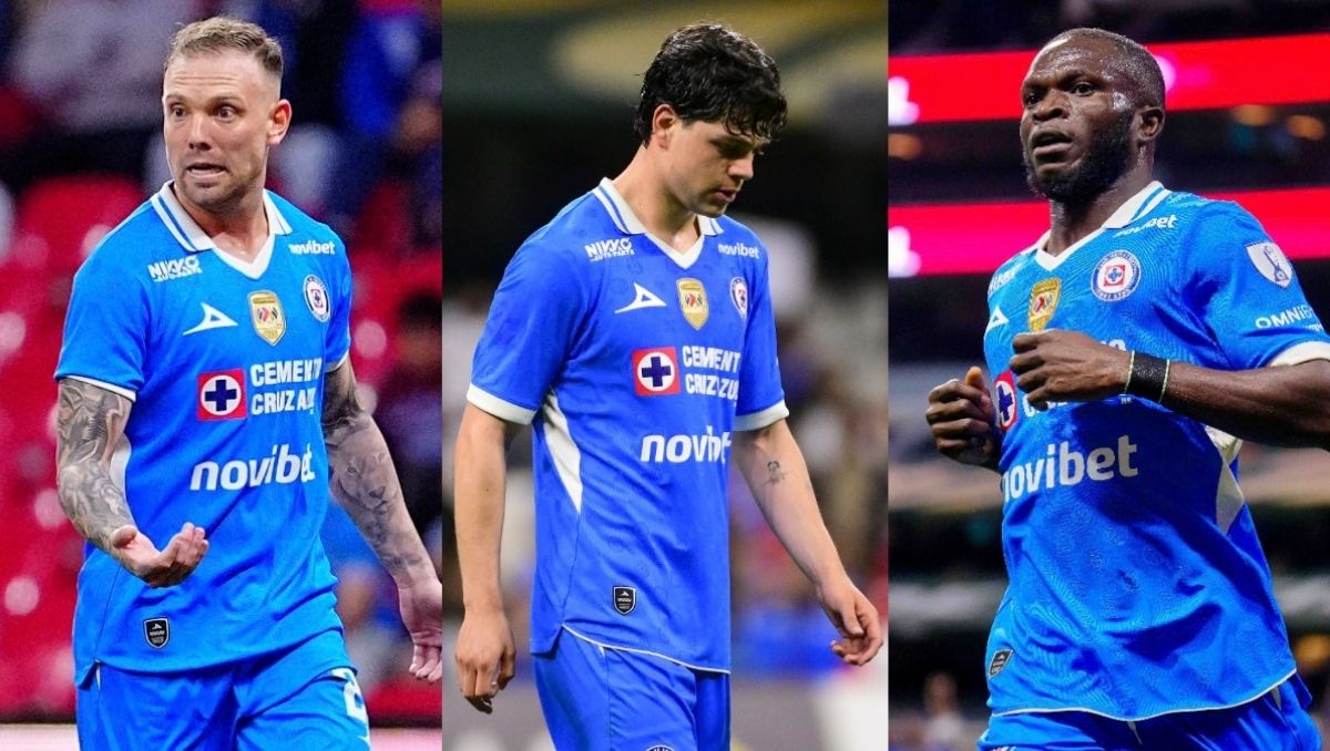 Cruz Azul viaja sin Rotondi, Amaury García y Ebere a Estados Unidos (Imago7)