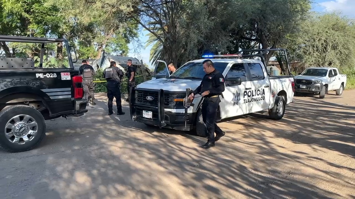 El cuerpo fue hallado en un canal de Tlajomulco. (Juan Munguía)