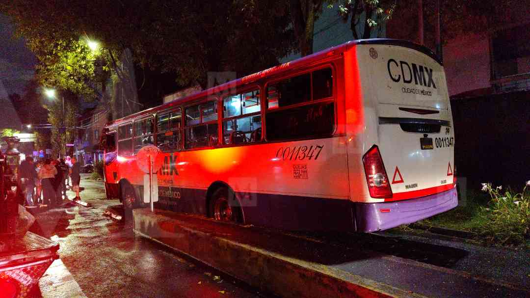 Derivado de este incidente, algunos de los usuarios cayeron al piso y resultaron con golpes