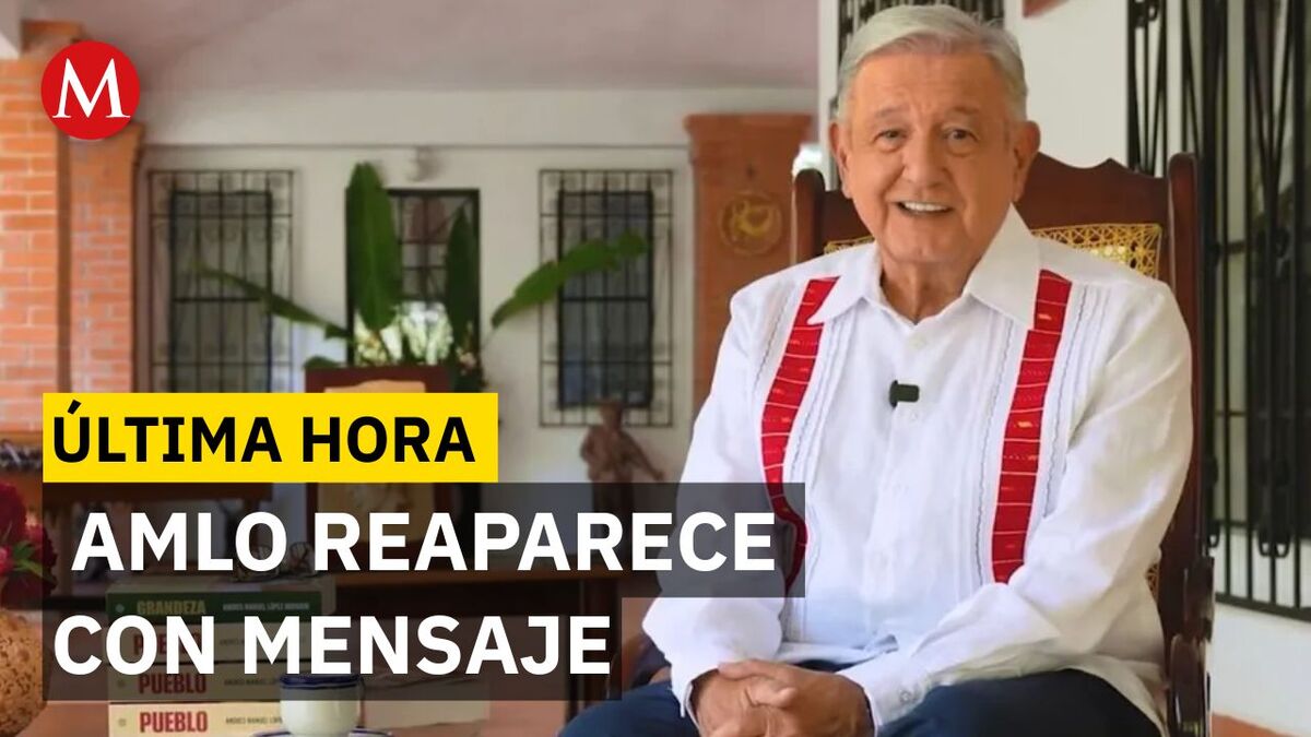 Expresidente da mensaje desde Palenque, Chiapas