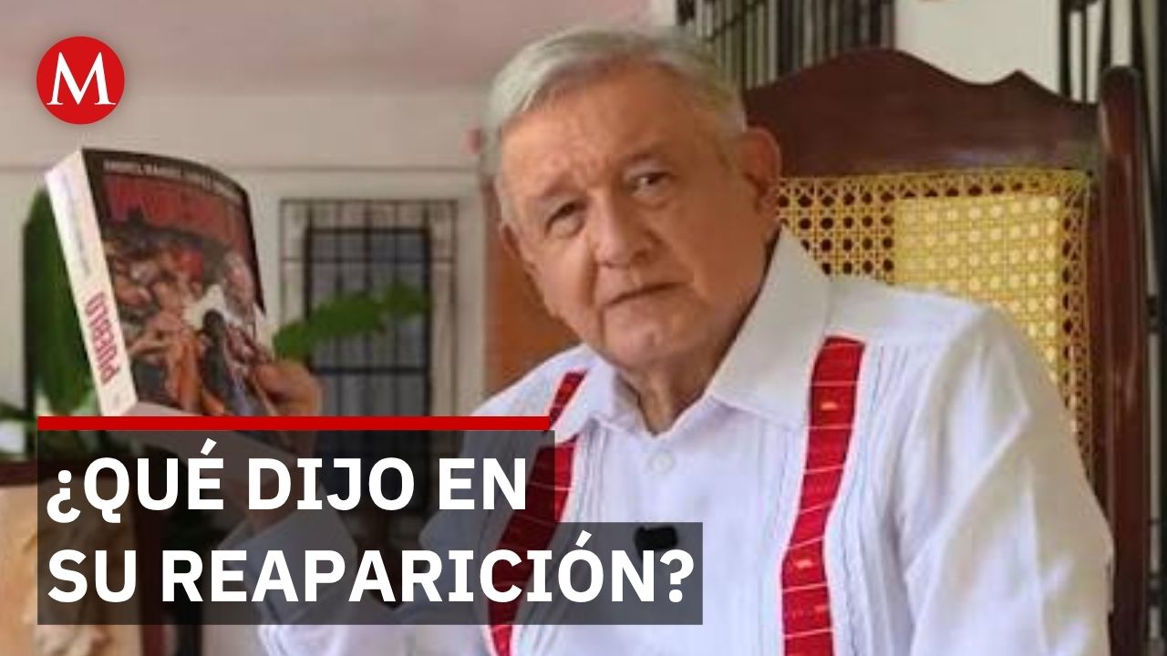 Expresidente López Obrador presenta libro y dice estar satisfecho pese a investigaciones