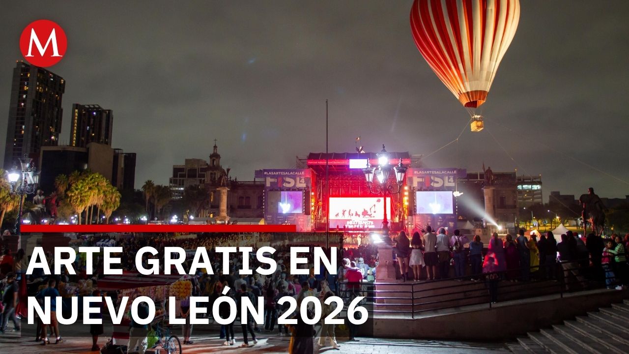 Festival Santa Lucía 2025 lleva arte gratis a todos los rincones de NL