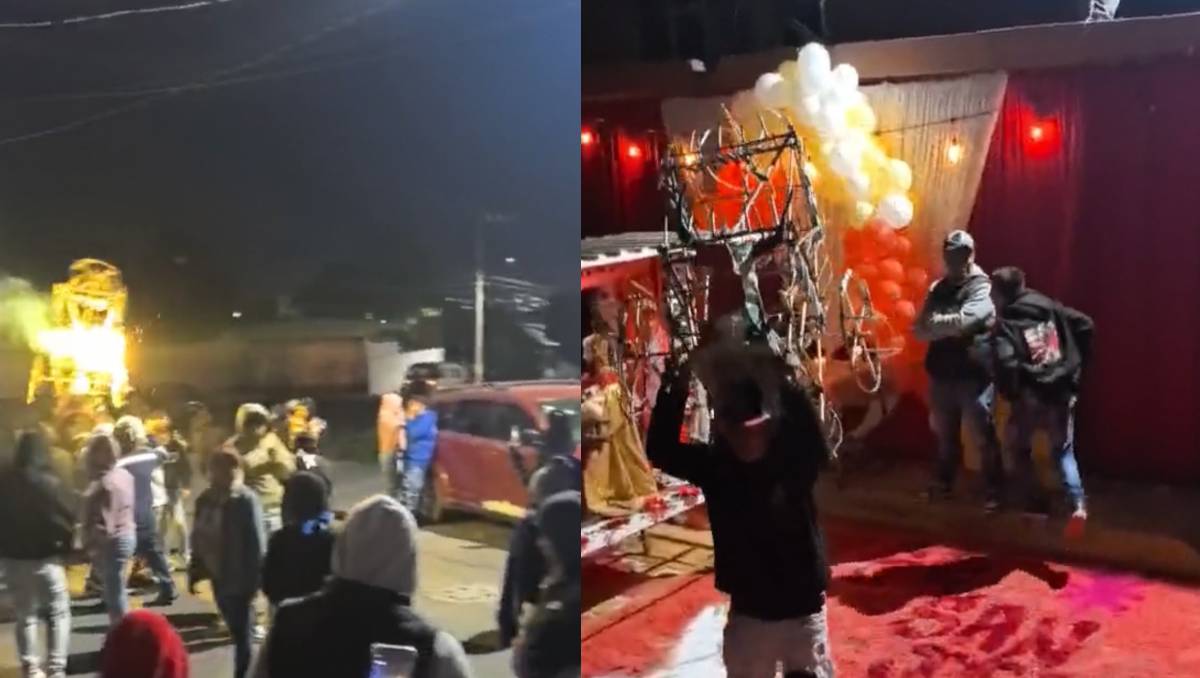 La fiesta de San Jerónimo continuó pese a la explosión de pirotecnia que dejó 12 personas con quemaduras. | Foto: Especial