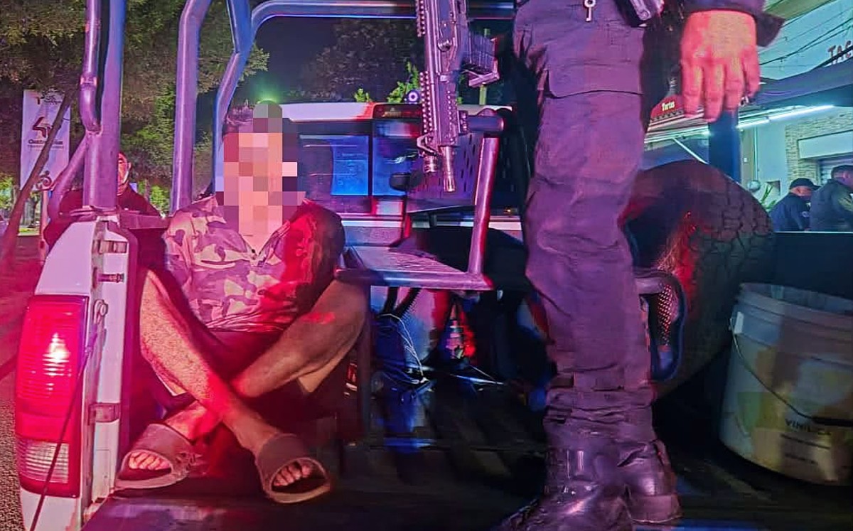 Guardia Estatal detuvo a una persona tras reporte de detonaciones en Ciudad Victoria. | Vocería de Seguridad Tamaulipas