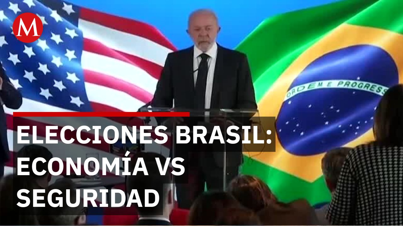 Polarización extrema divide a Brasil mientras economía y seguridad definen el voto