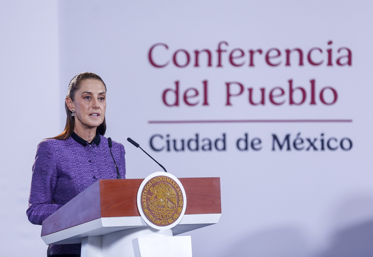 La presidna Claudia Sheinbaum informó que Interpol quitó ficha roja a Víctor Manuel Álvarez Puga e Inés Gómez Mont. | Foto: Araceli López