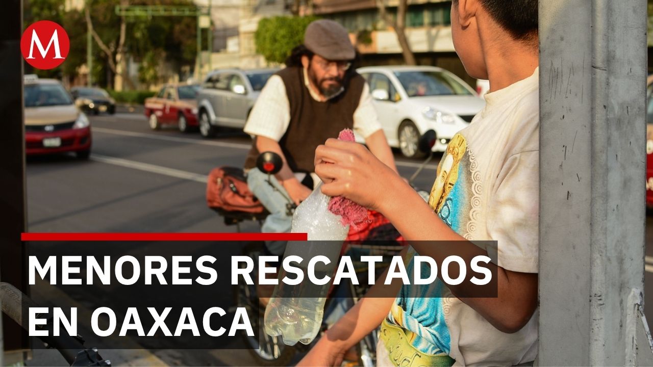 Rescatan a 9 menores de explotación laboral en Oaxaca; avanzan investigaciones