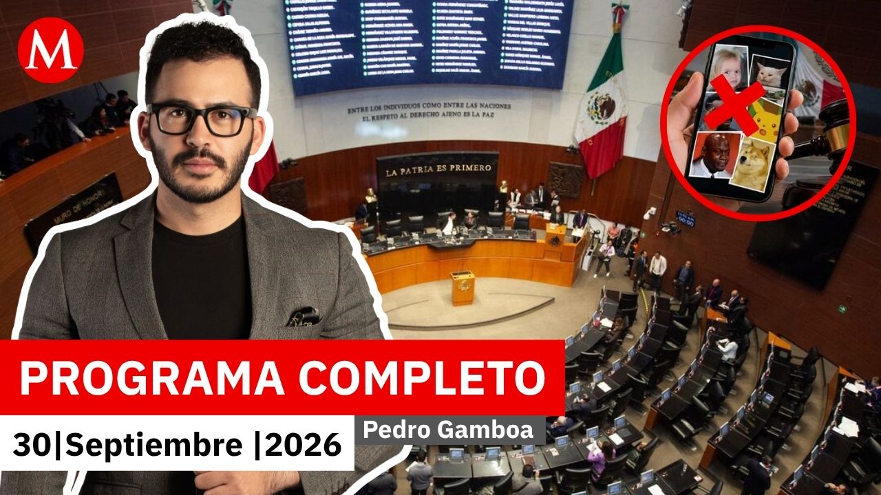 Senado aprueba la 'Ley Antimemes'; oposición acusa censura | Pedro Gamboa, 30 de septiembre de 2026