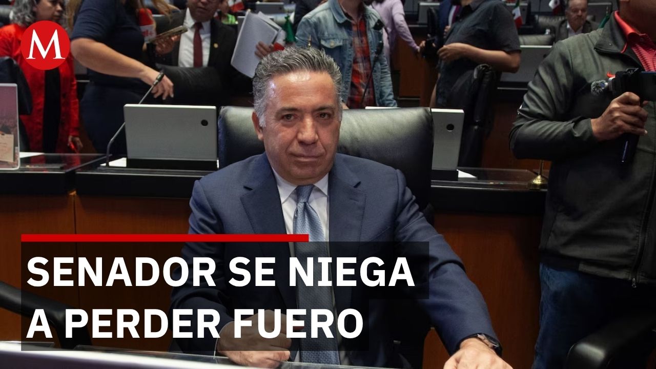 Senador rechaza dejar fuero a pesar de asegurar su inocencia ante acusaciones