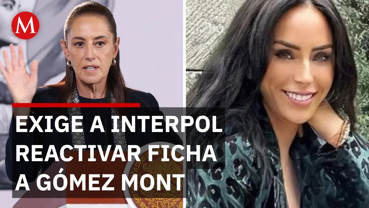 Sheinbaum contra Interpol por quitar ficha roja a Gómez Mont y Puga; "Son delincuentes"