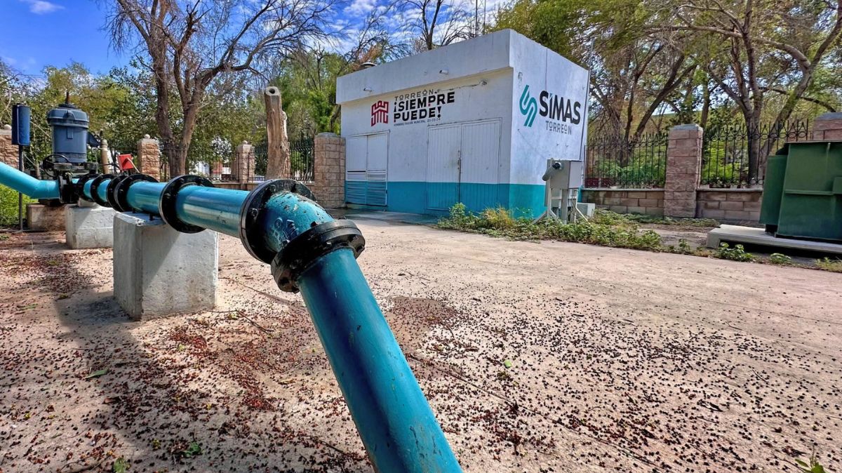 Simas Torreón restablece bombas afectadas por fallas eléctricas.| Verónica Rivera.