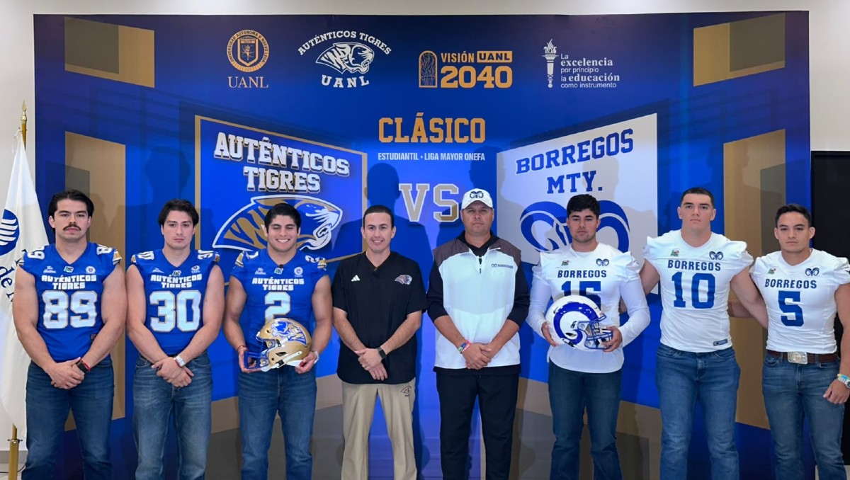 Tigres y Borregos se preparan para el Clásico Estudiantil en la Onefa (Aarón Hernández)