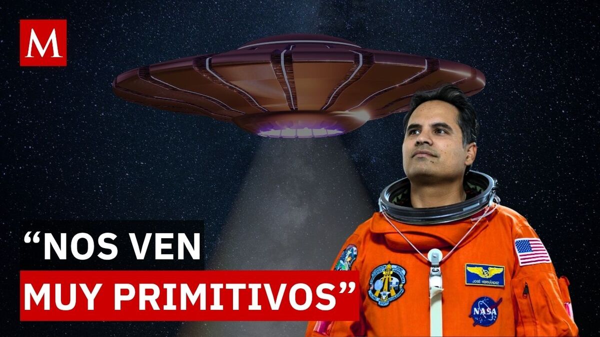 "Nos ven muy primitivos": Astronauta mexicano José Hernández reacciona a revelaciones de OVNIs