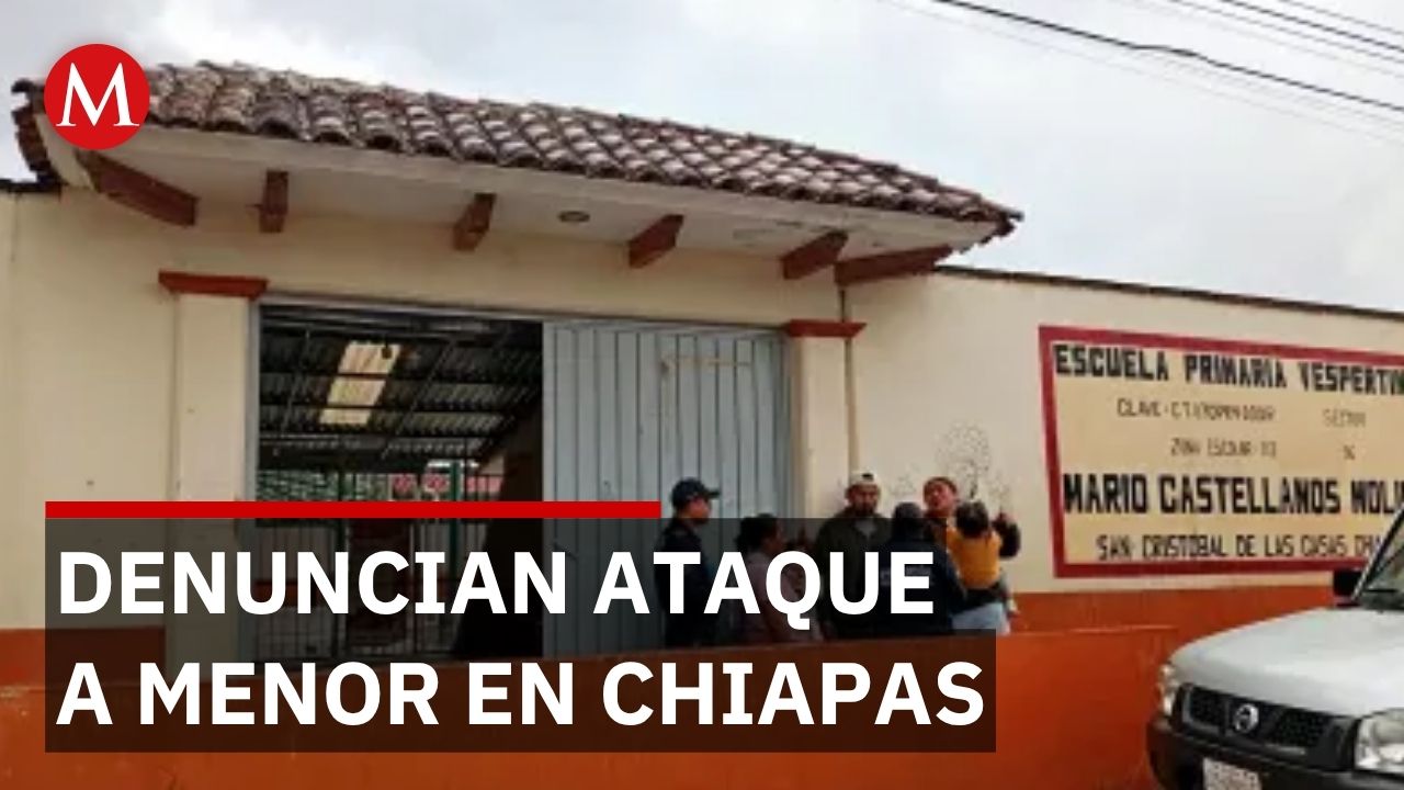 Alumno de primaria es agredido en escuela de Chiapas