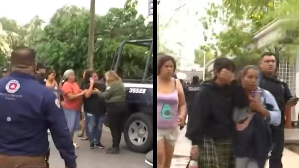 El ataque provocó que los alumnos y personal docente fueran evacuados | Foto: Especial