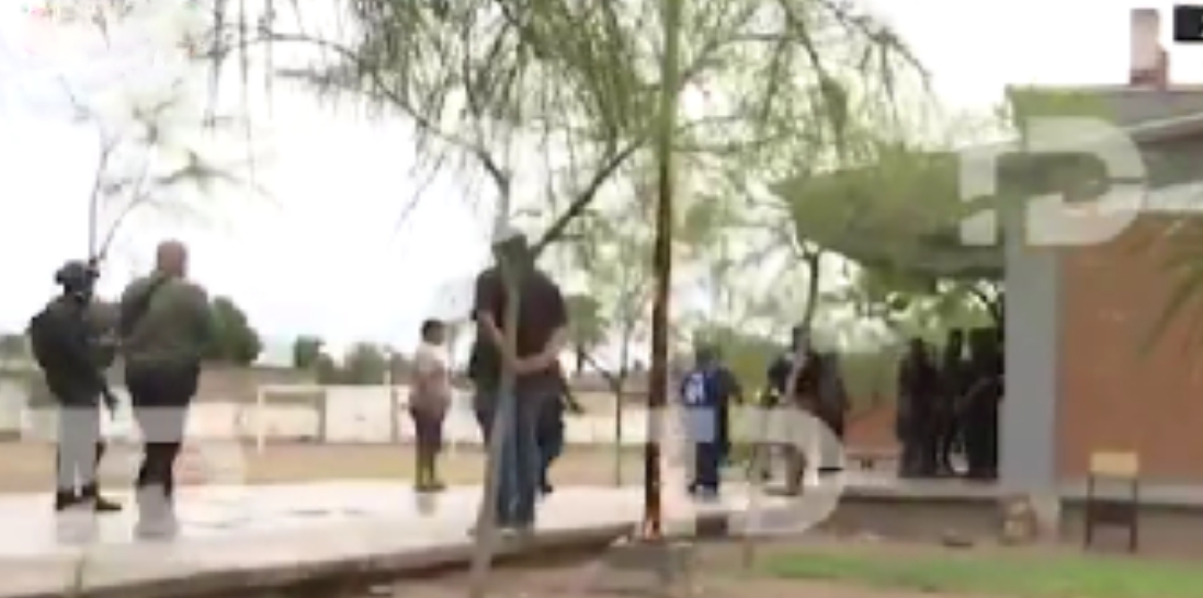 Ataque en la Secundaria 13, ubicada en el ejido La Unión de Torreón, Coahuila. | Especial