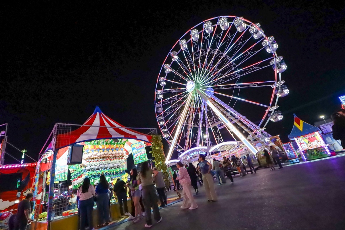 Atracción denominada "La Grande Roue". | Foto: Verónica Rivera