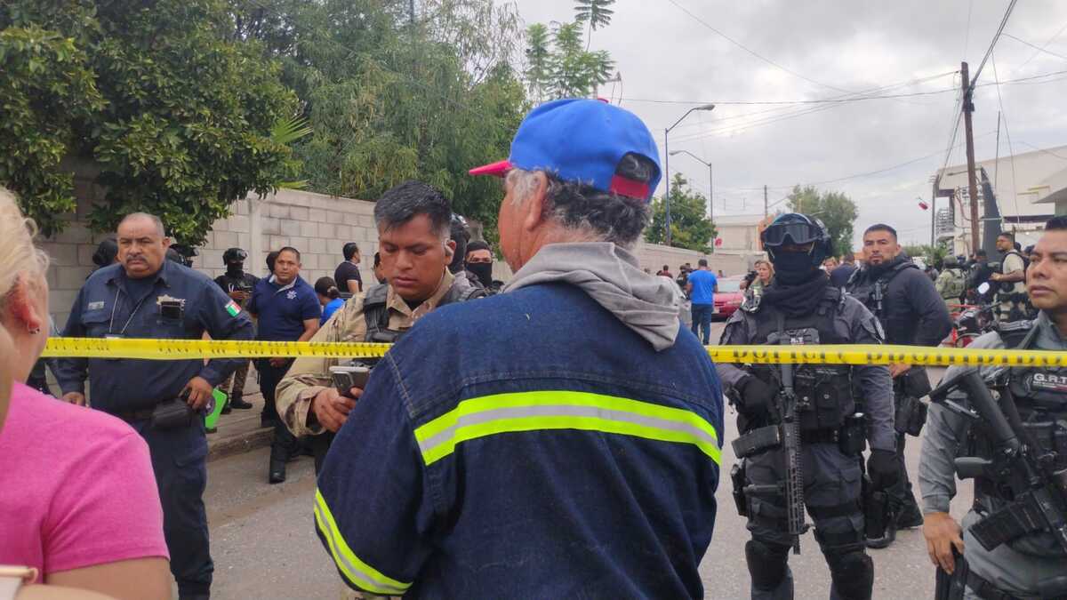 Autoridades arribaron al lugar para determinar los heridos tras la agresión.