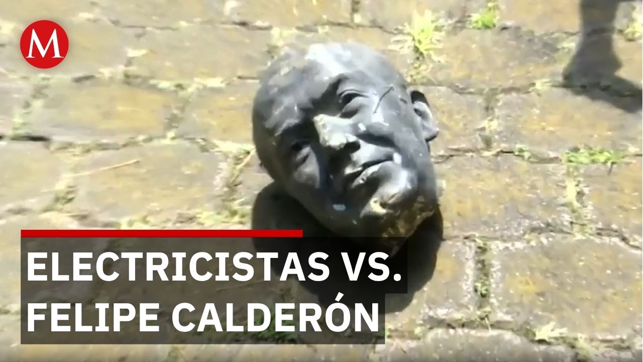 Calderón regresa a CdMx y el sindicato de electricistas le cobra 17 años después