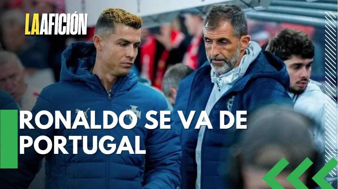 Cristiano Ronaldo abandona concentración de Portugal tras hablar con Jorge Jesús