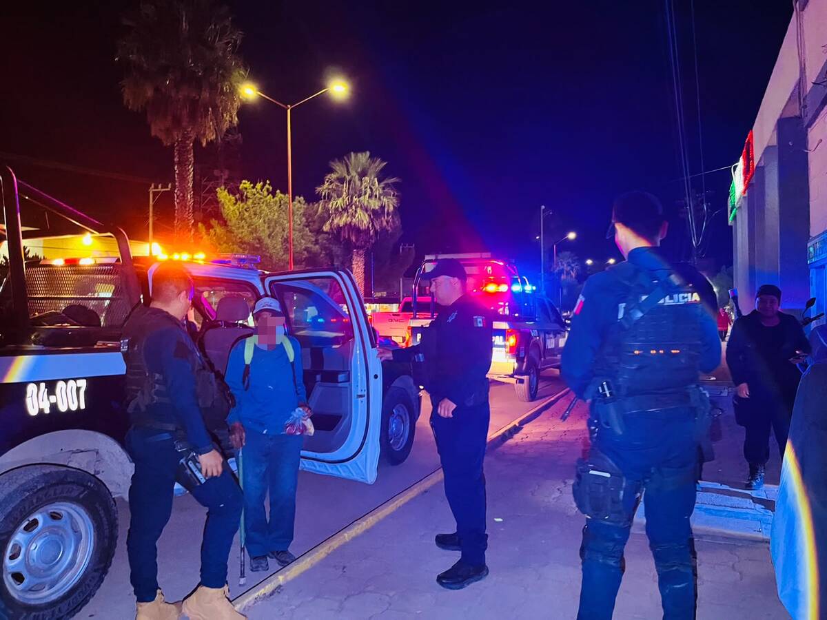 Fue entregado a sus hijos, quienes ya lo esperaban. | Foto: Cortesía Policía Estatal