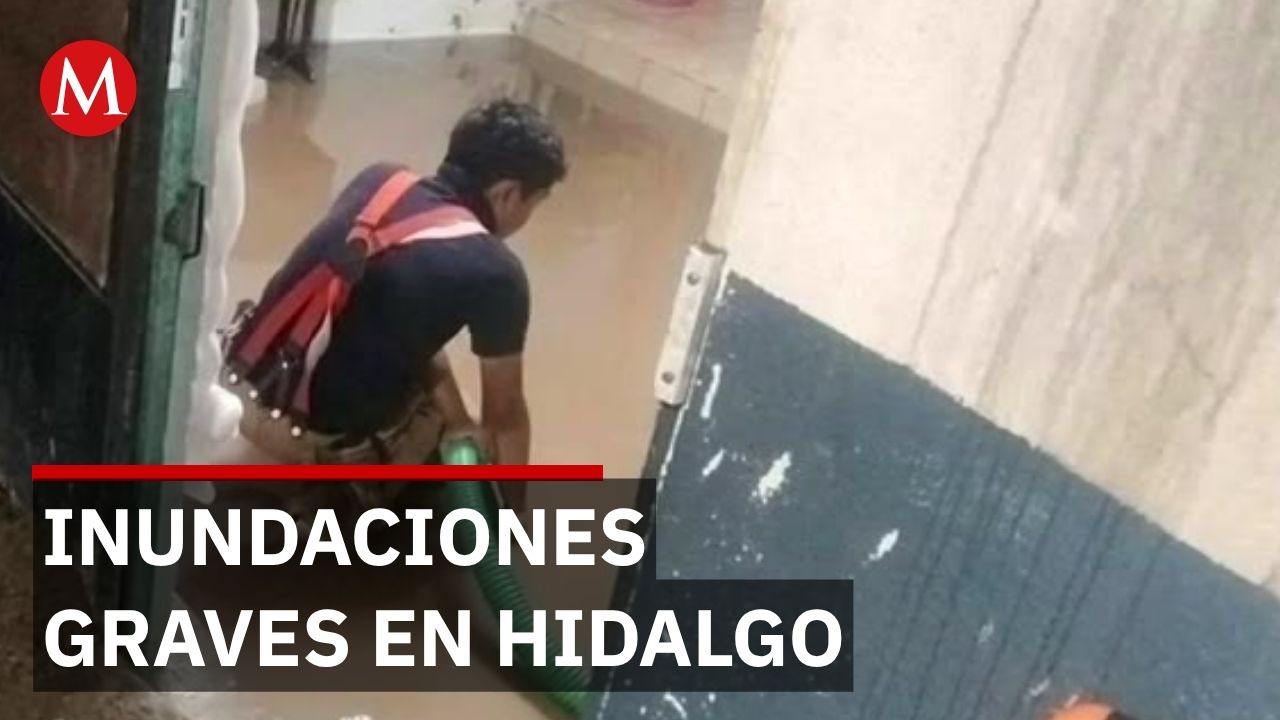 Hidalgo emite alerta por lluvias intensas tras desastres del año pasado