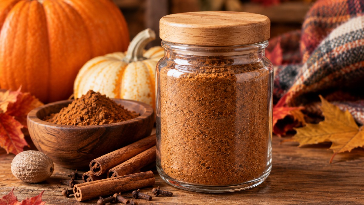 Ingredientes para hacer pumpkin specie (IA)