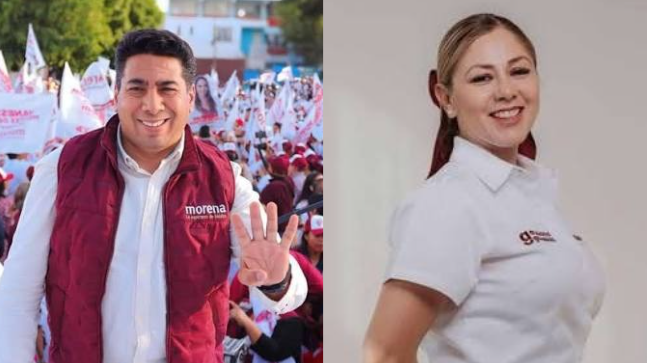 Jesús Ramírez Gariba y Adriana Guzmán. | Redes Sociales
