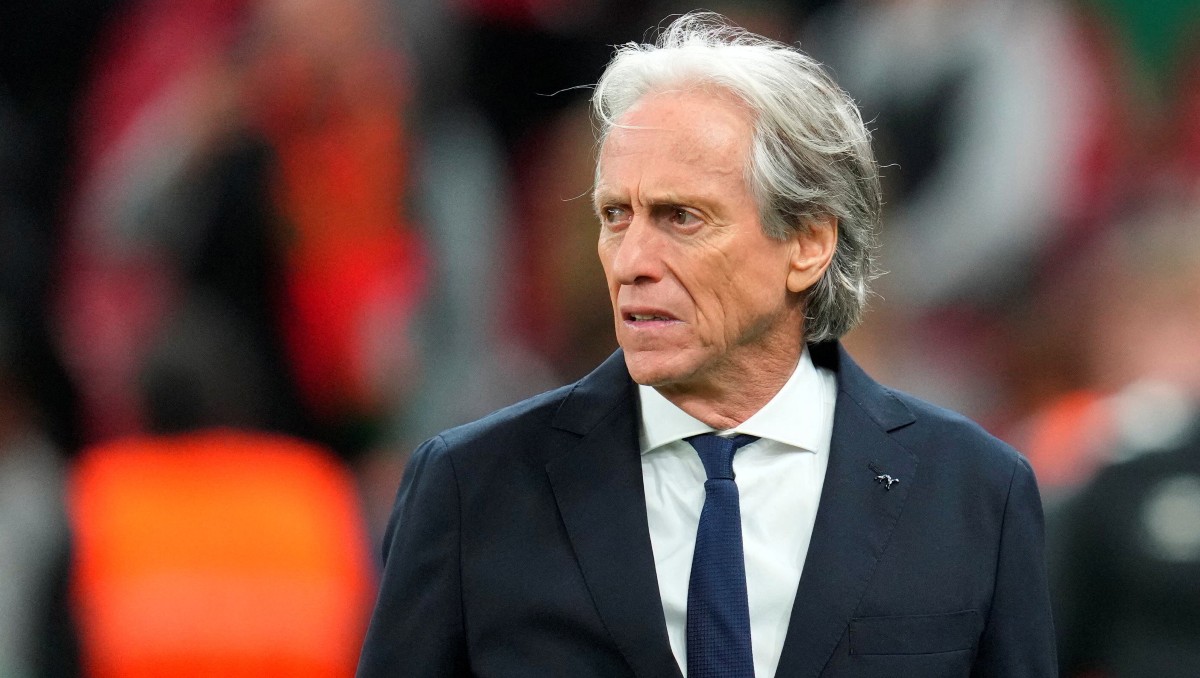 Jorge Jesus evita hablar de la polémica salida de Cristiano Ronaldo tras la victoria de Portugal