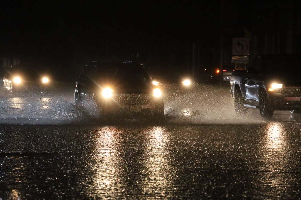 Lluvias en La Laguna. | Foto: Verónica Rivera