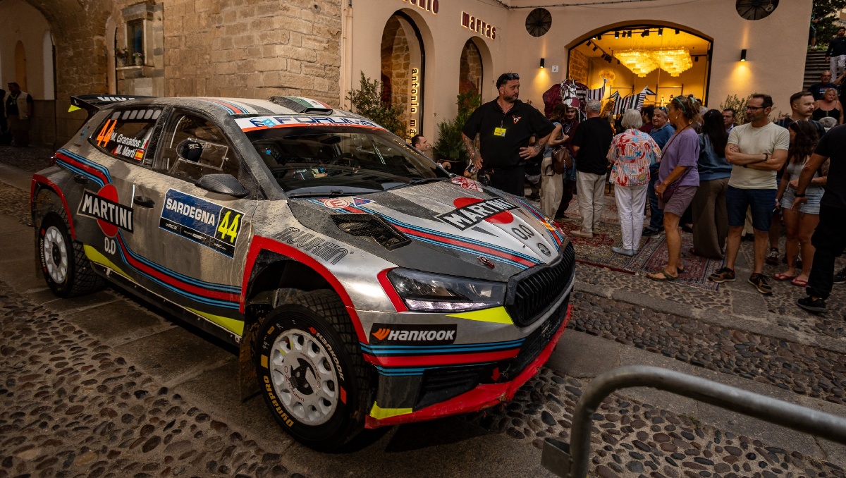 Miguel Granados y su navegante Marc Martí inician dominantes el WRC Rally Italia Sardegna (Cortesía)