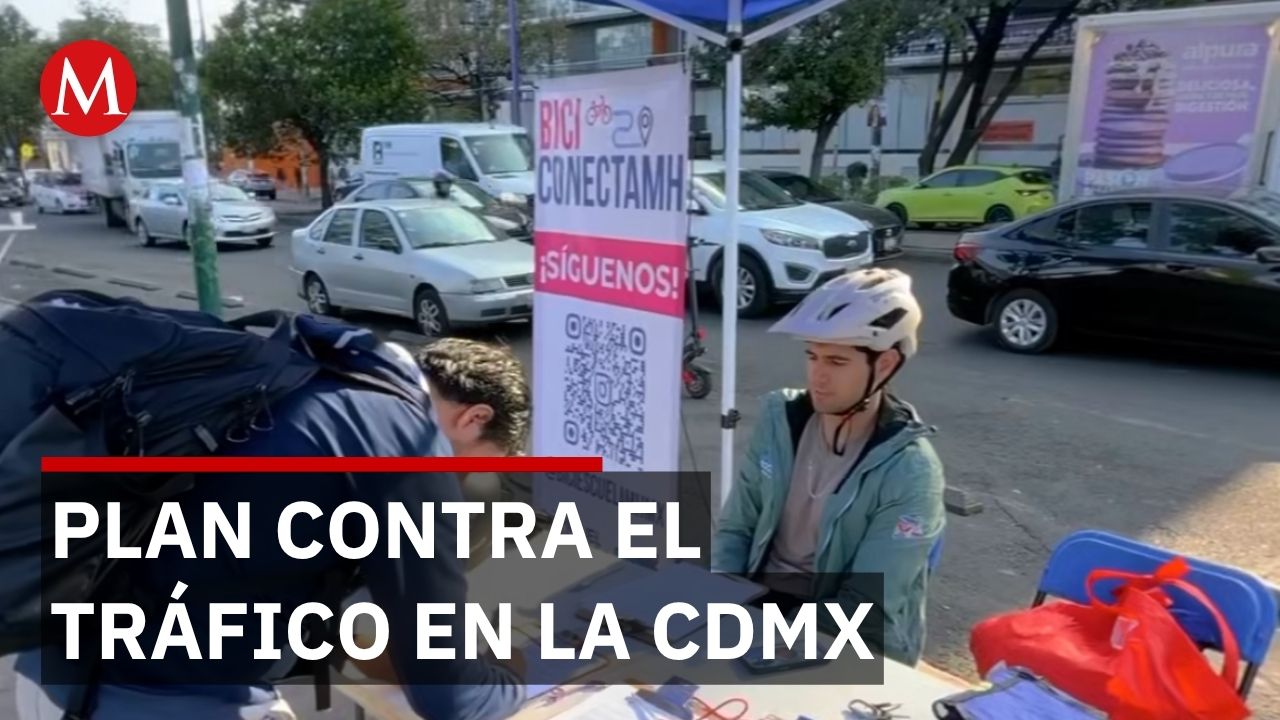 Miguel Hidalgo impulsa uso de bicicleta para reducir tráfico