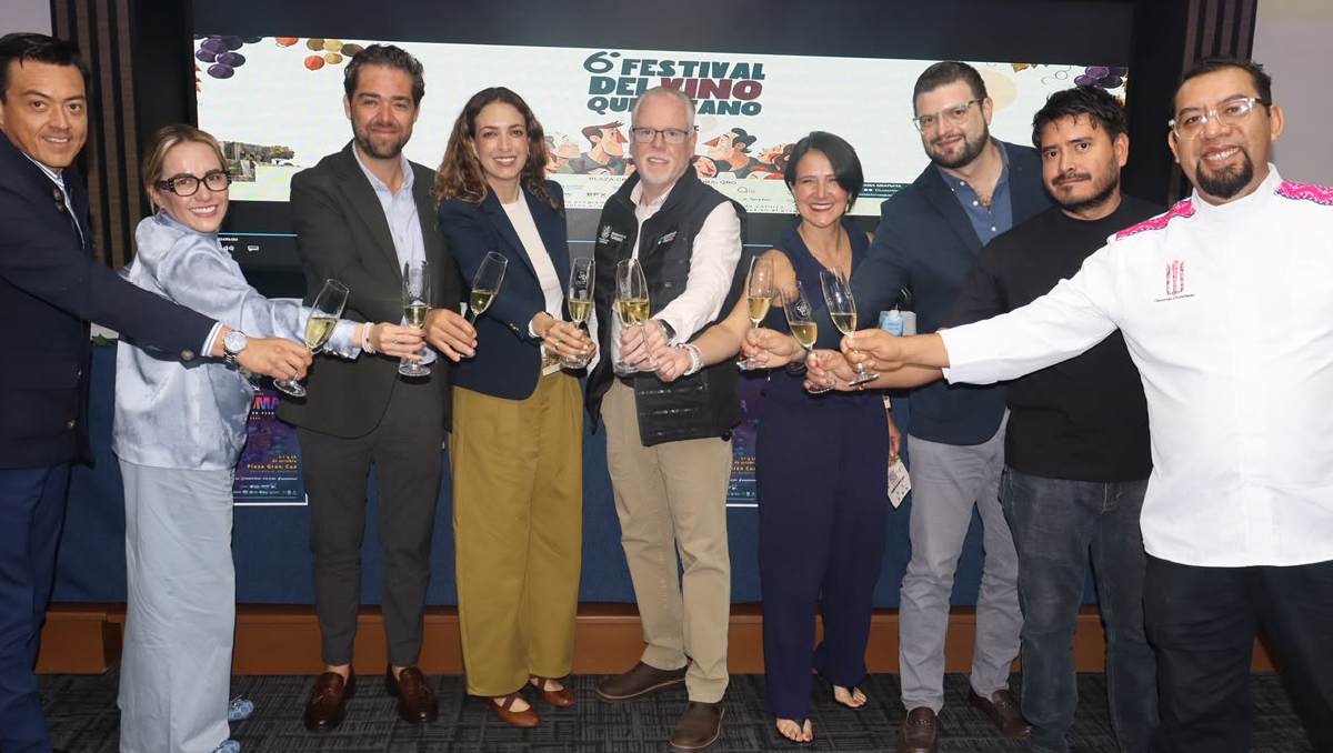La Plaza del Gran Cué será sede de la sexta edición del Festival del Vino Queretano. | Especial