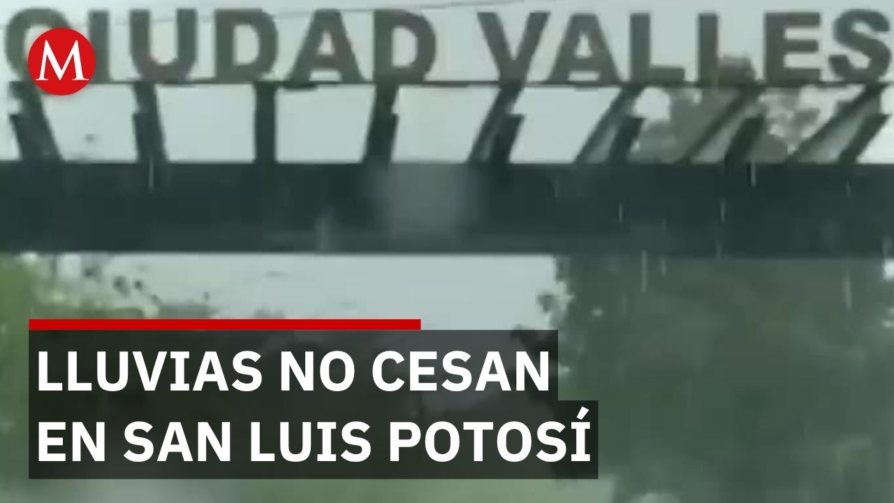 San Luis Potosí declara alerta por lluvias, pero hospitales ya están inundados