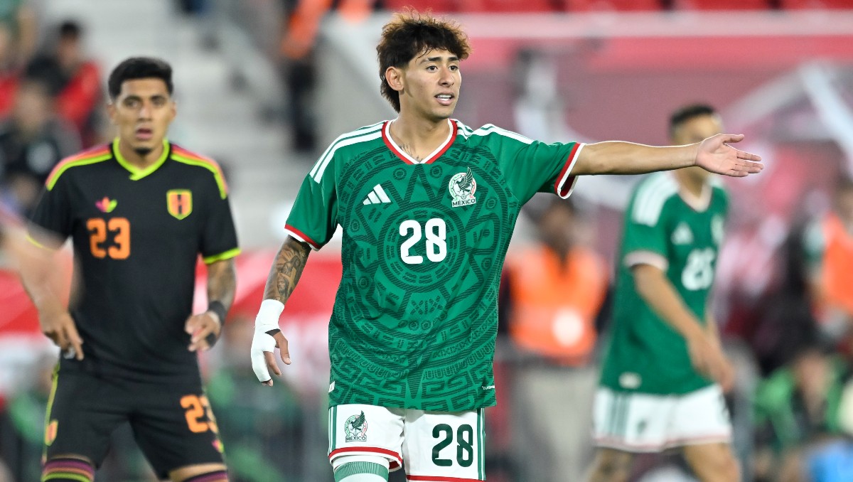 Santiago Sandoval, una de las nuevas caras de la Selección Mexicana (Imago7)