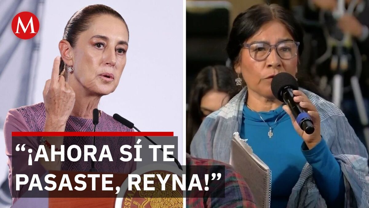 Sheinbaum enfrenta a periodista por señalamientos del crimen organizado