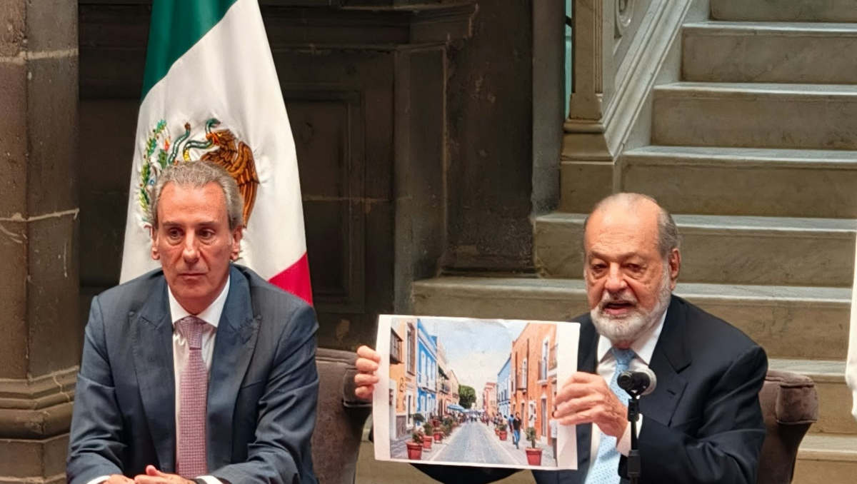 Slim y Chedraui presentan proyecto para revitalizar zonas de Puebla | EsImagen