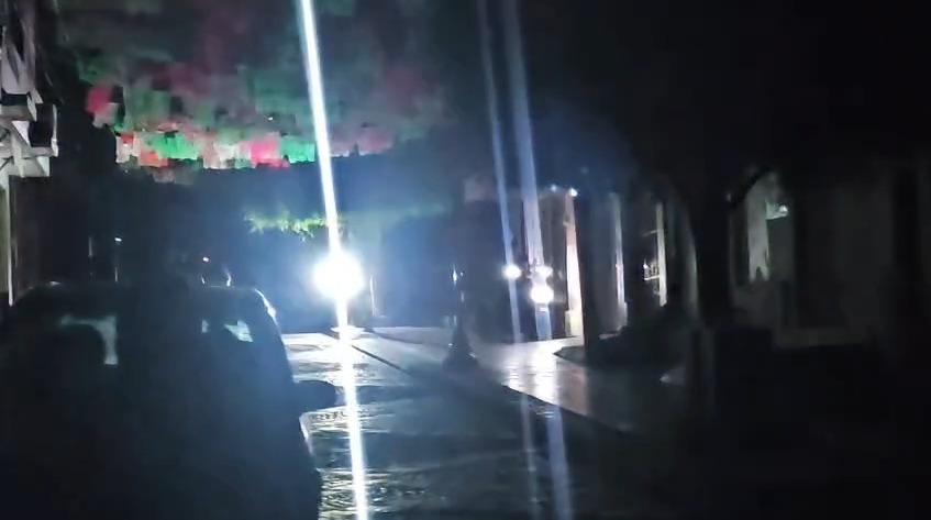 En Suchiapa la interrupción del servicio eléctrico afectó a prácticamente la totalidad del municipio. | Foto: Jhonatan González