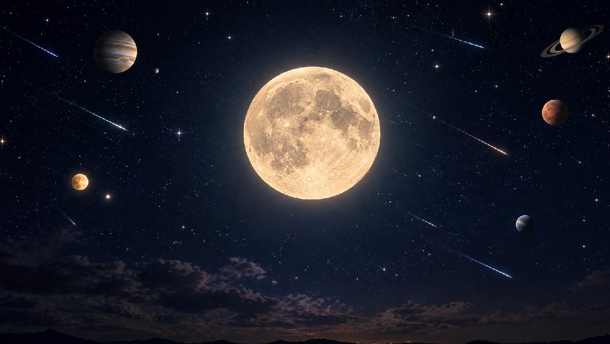 Luna del Cazador, lluvias de estrellas y triángulos planetarios: CALENDARIO de eventos astronómicos de octubre | FECHAS