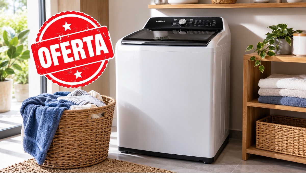 Coppel remata lavadora Samsung de 25 kg con casi 5 mil menos de oferta | IA DISCOVER