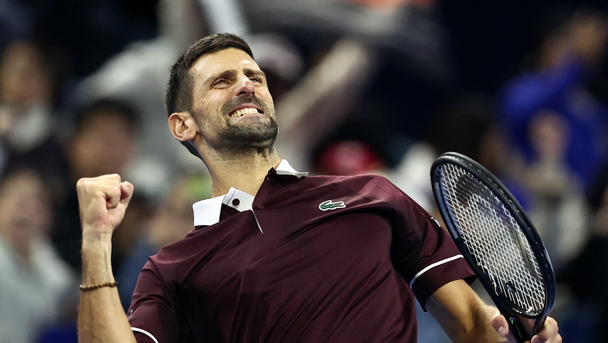 Djokovic derrota a Bu Yunchaokete y avanza a Cuartos de Final del China Open para mantenerse imbatible (Reuters)