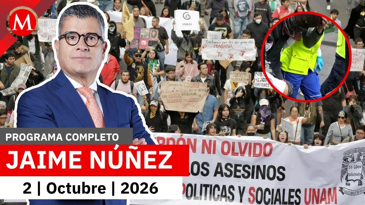 Joven pierde la mano por explosión de petardo durante marcha | Jaime Núñez, 2 de octubre de 2026
