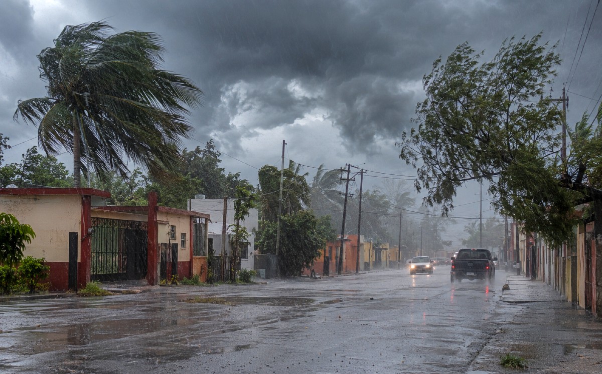 Lluvias muy fuertes y fuertes rachas de viento marcarán el clima en Tamaulipas. | Milenio IA
