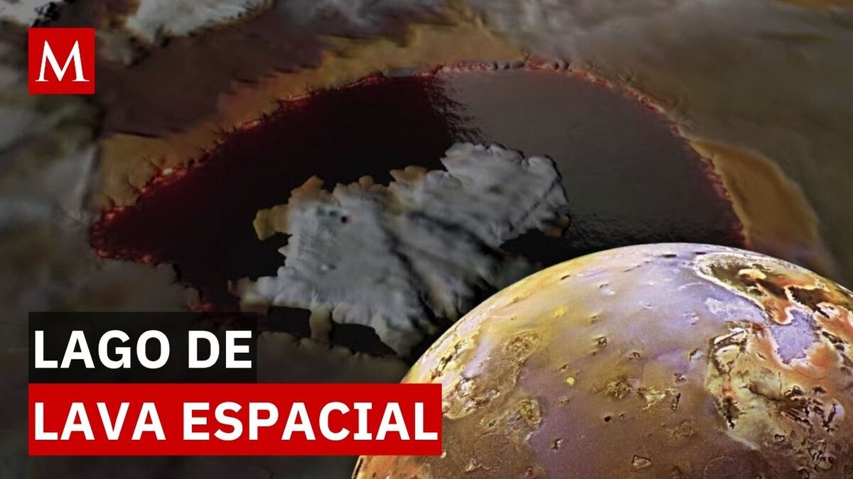 La NASA descubre un gigantesco lago de lava en una luna de Júpiter